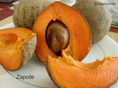  Comer frutas. Zapote+(1)