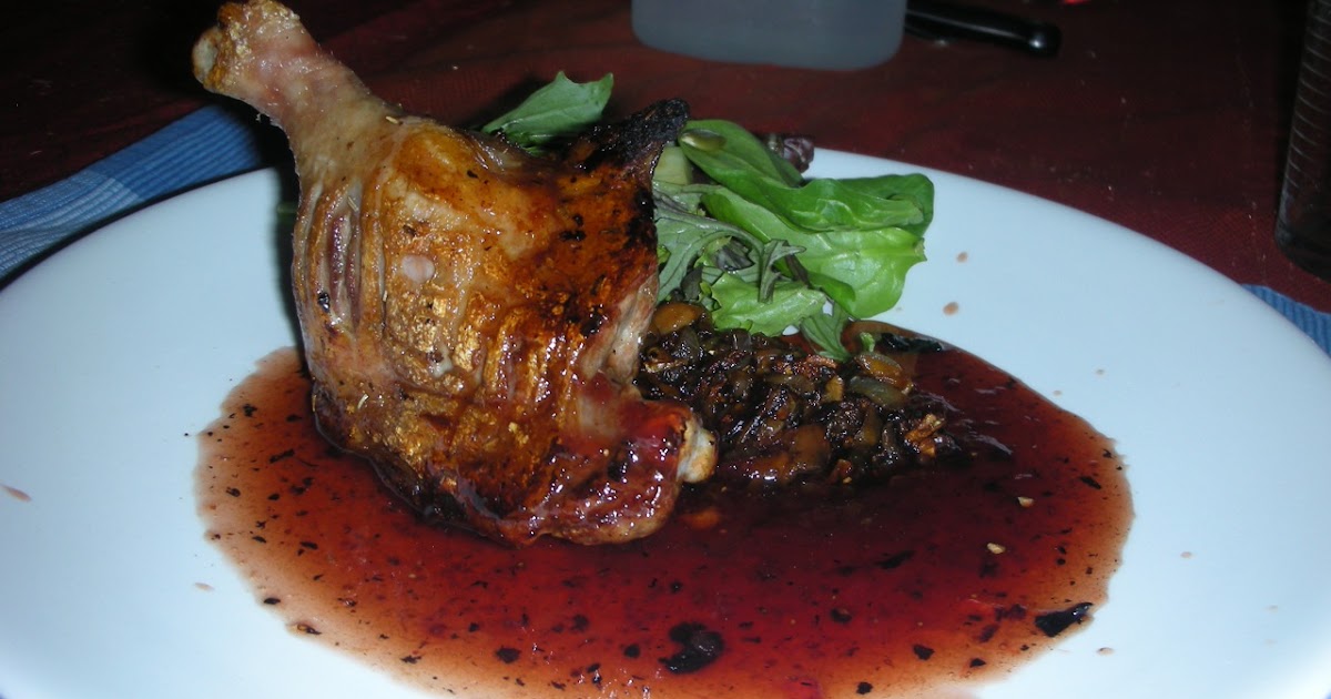 What I'm having for dinner Panfried Duck Legs