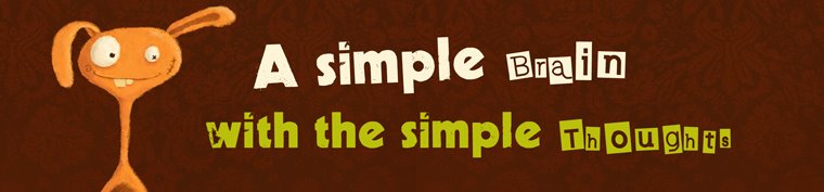 A Simple Brain with Simple Thoughts