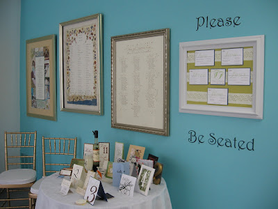 The'Please Be Seated' Show in May featured various seating charts and table