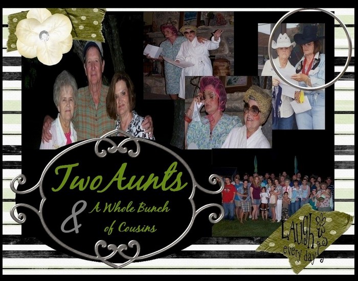 2 Aunts & A Whole Bunch of Cousins