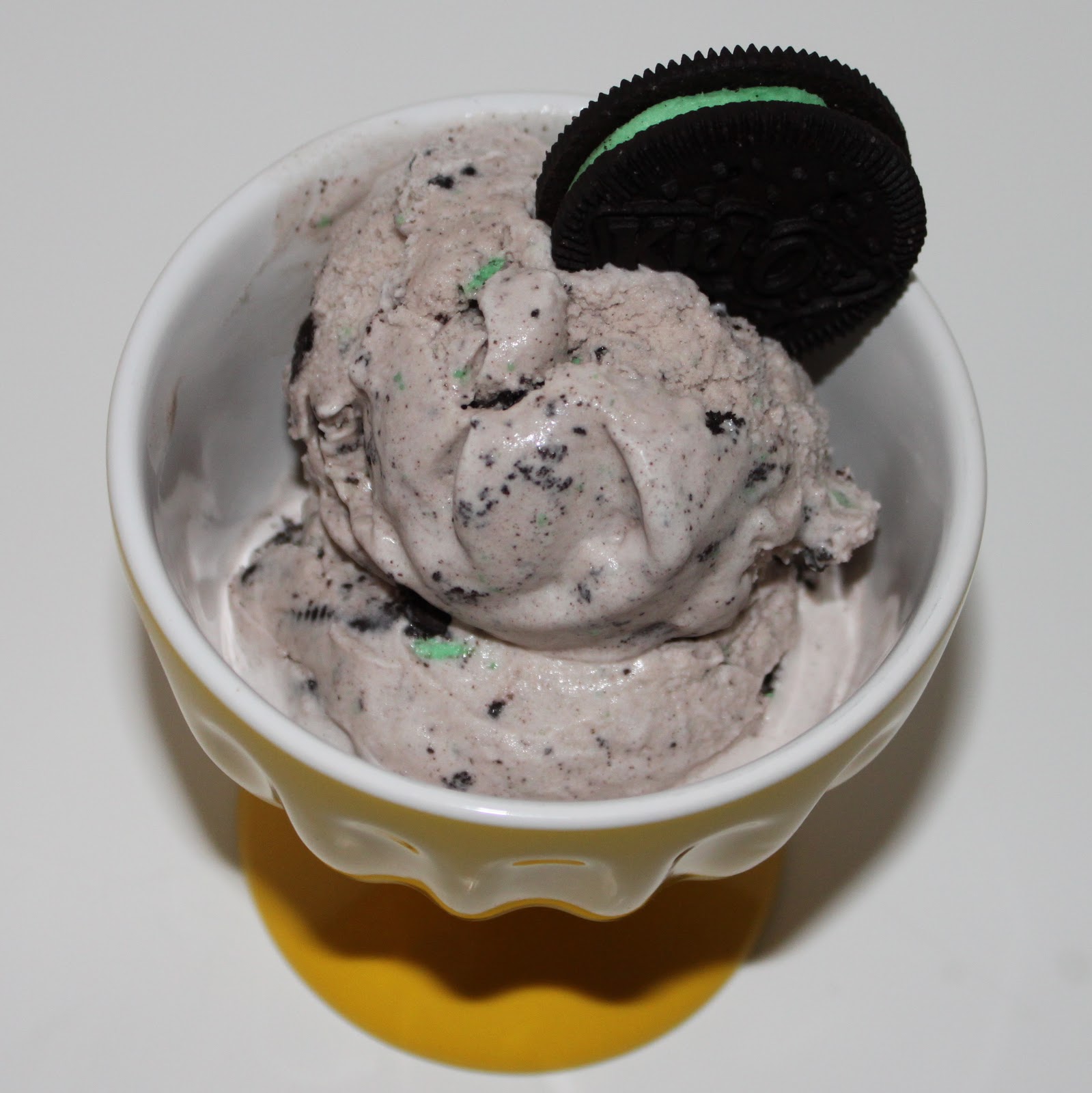 Squirrel Bakes Mint Chocolate Cookie Ice Cream