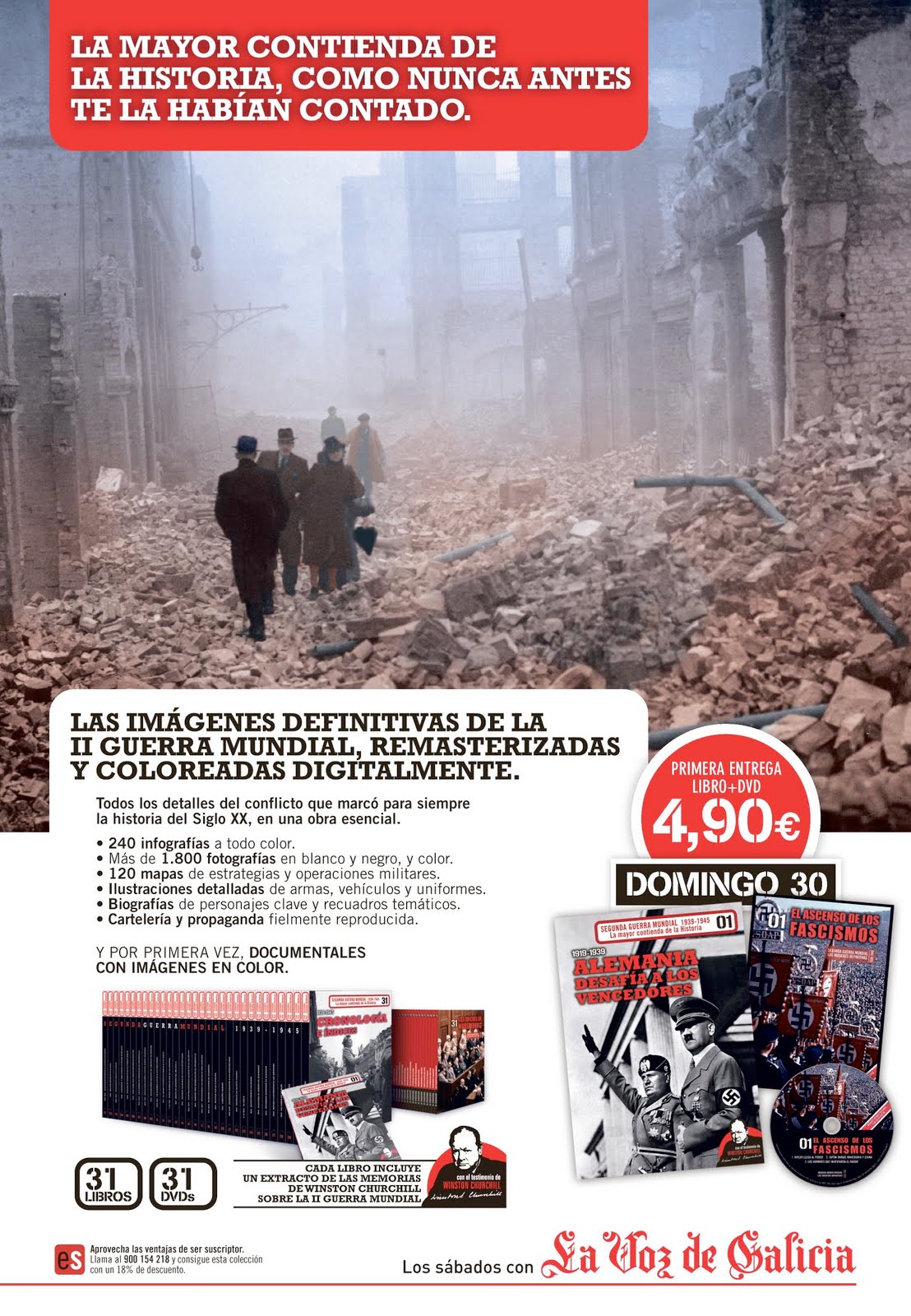 EMPATÍA COMUNICACIÓN LA VOZ DE GALICIA. II Guerra Mundial