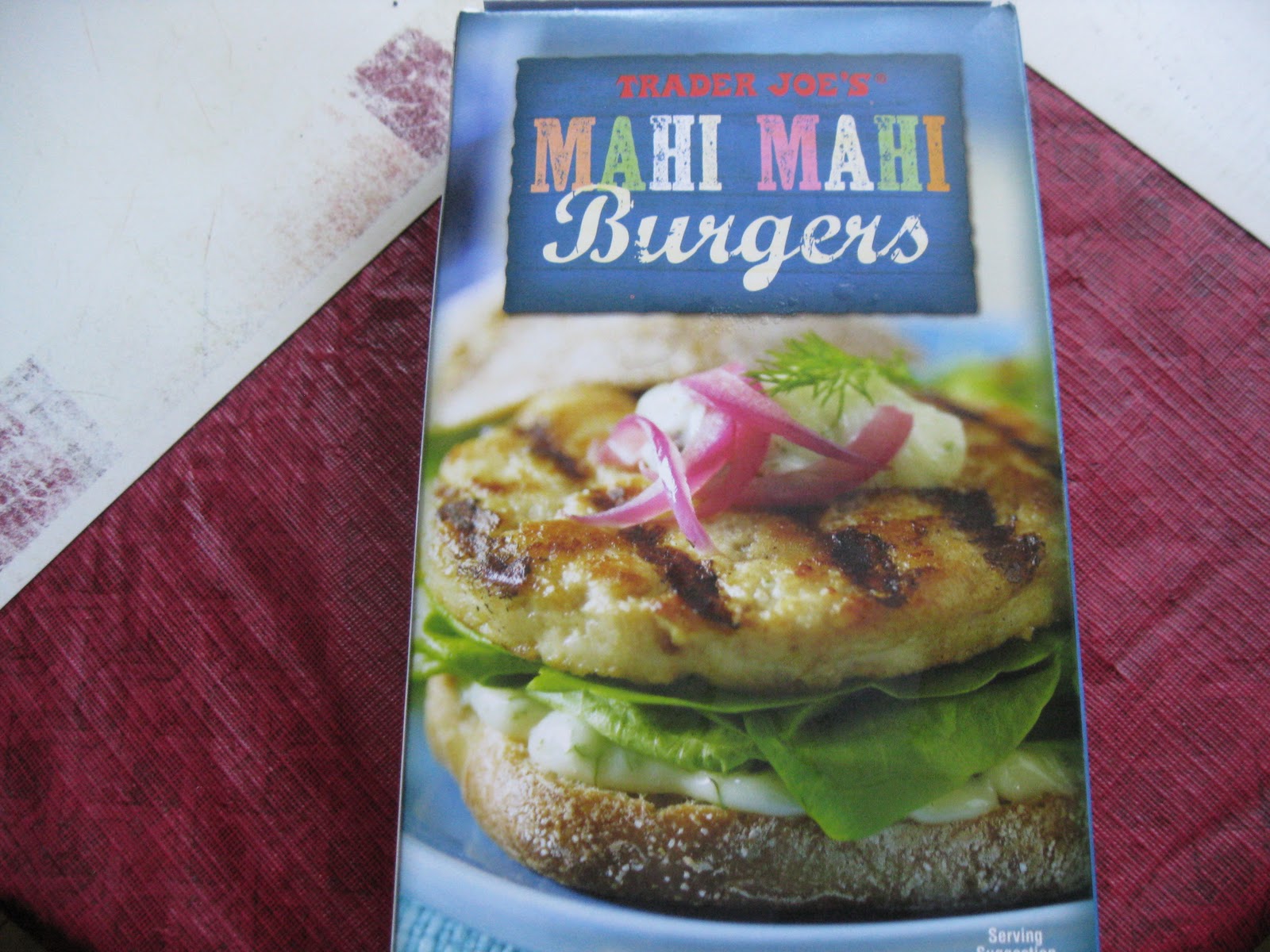 BF Review Trader Joe's Mahi Mahi Burgers Bariatric Foodie
