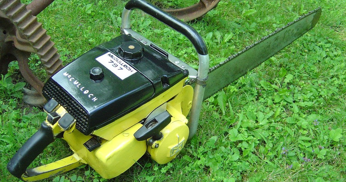 VINTAGE CHAINSAW COLLECTION MCCULLOCH 797.