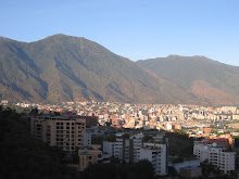What is the shadow over Caracas?