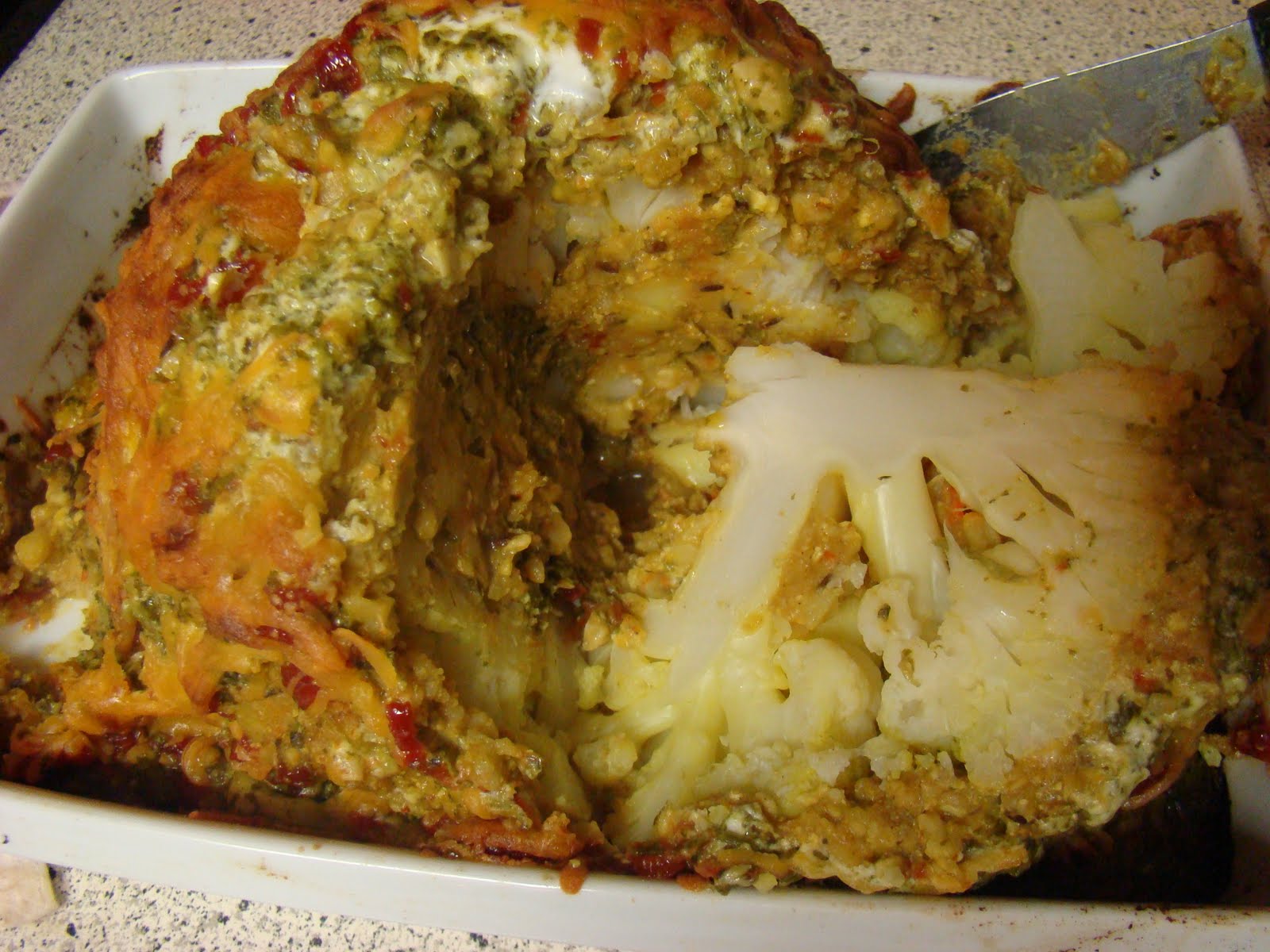 My Favorite Recipes Collection Stuffed Cauliflower