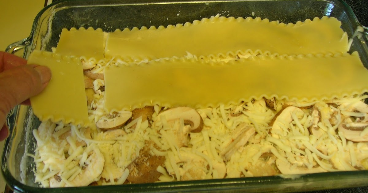 The Snyder Family Cookbook MUSHROOMASPARAGUS LASAGNA