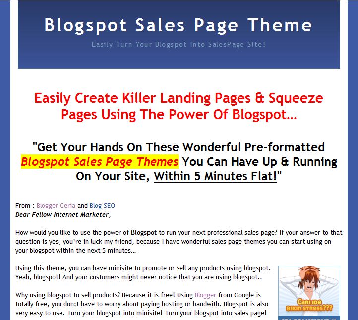 Blogger Templates for Online Store Blogger Templates