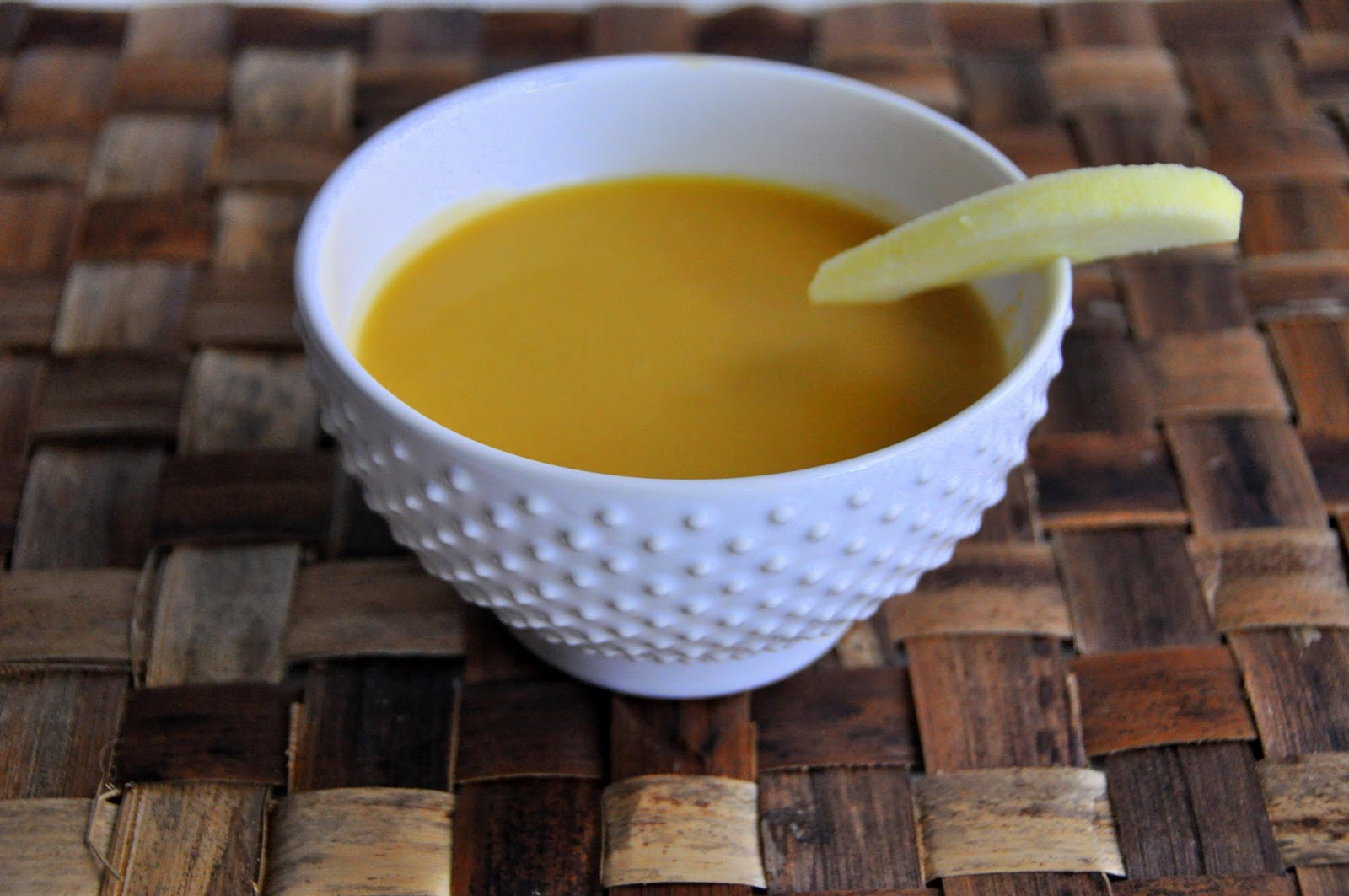 Aesthetic Nest Cooking Butternut Squash Soup with Apple and Ginger