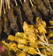 Beef and Chicken Satay