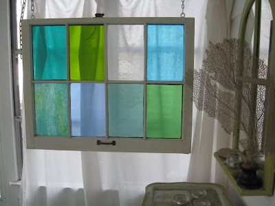 Painted Window Panes