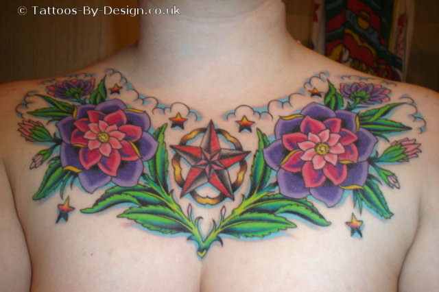 tattoos for chest. tattoo chest pieces. chest