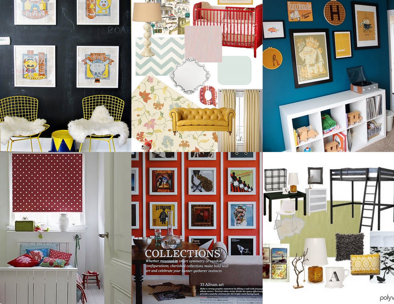 Nursery Color Board enzy design Utah Interior Design