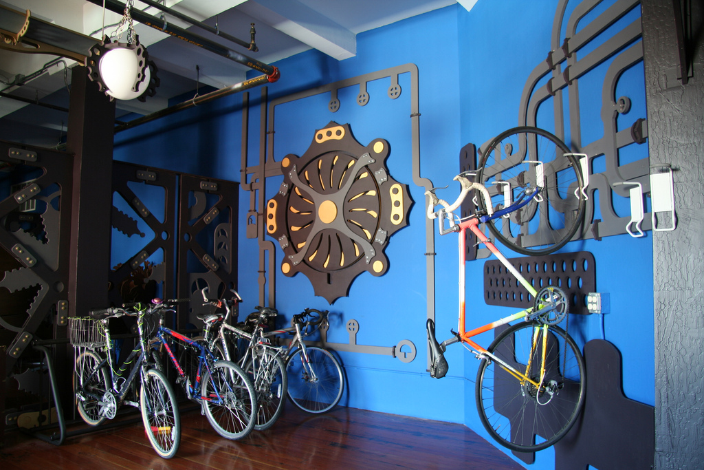 Steampunk Interior Design Office