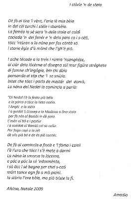 Poesie Di Natale In Romanesco.News Una Poesia Di Natale Nella Stalla Da Albino
