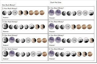 Homeschool Parent: Money Worksheets