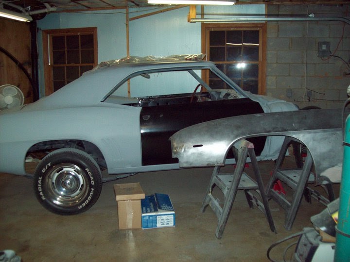 Scotts Antique and Classic Cars and Parts Before and After