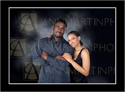Plano East football player engaged to Florida A&M student in Dallas Texas studio formal engagement poses