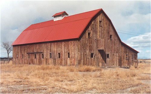 Old Red Barns