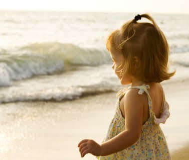 Girl And Ocean