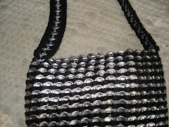 Purse Made out of Pop Tabs