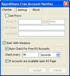 Rapidshare account checker v1.1 full activated