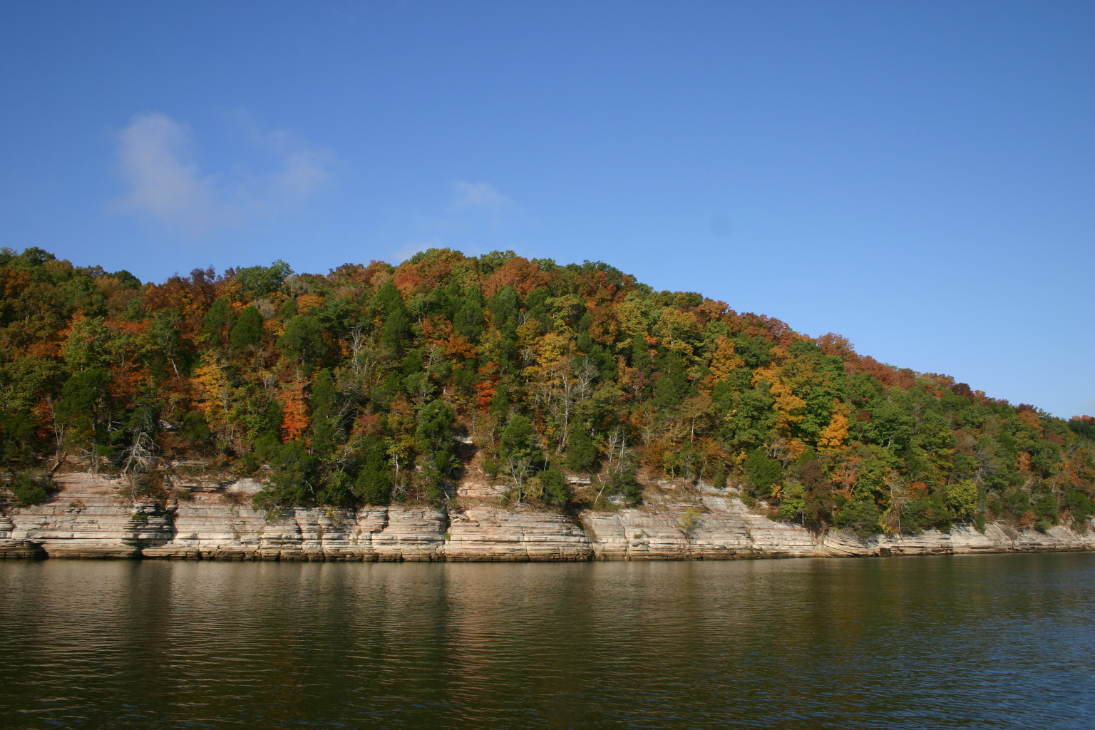 The Querrey's QUEST 10/13/2010 DOUBLE ISLAND TO WOLF ISLAND ANCORAGE, TN