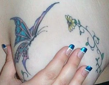 Beautiful Tattoos Styles of Female's Breast