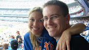 Sandy and Danny at our first Mets/Yankees game