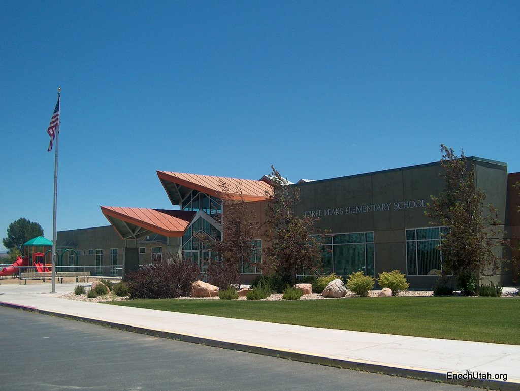 Three Peaks Elementary Enoch City, Utah Scenic Enoch UT!