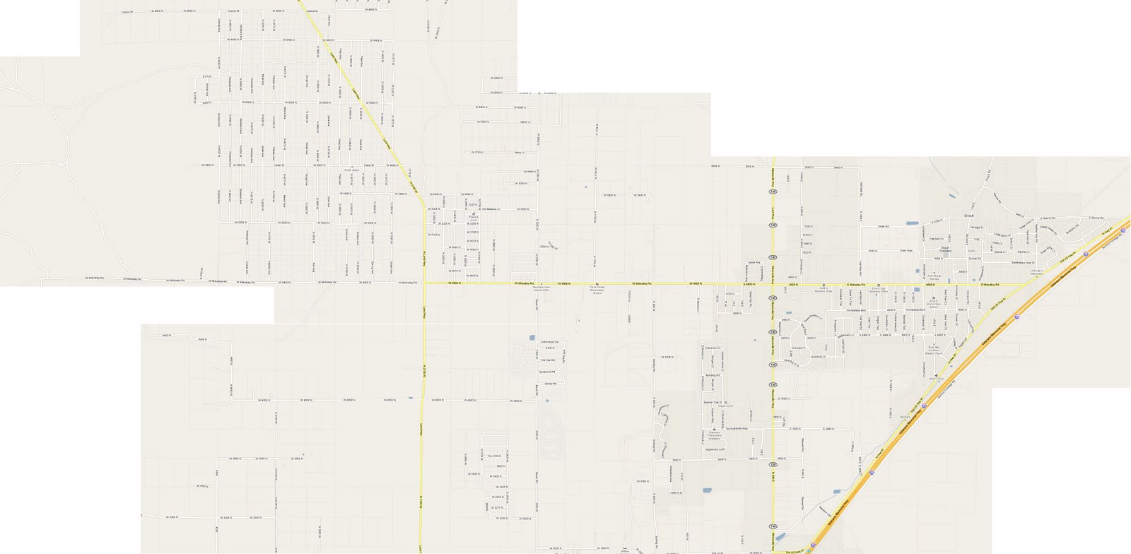 December 2008 Enoch City, Utah Scenic Enoch UT!