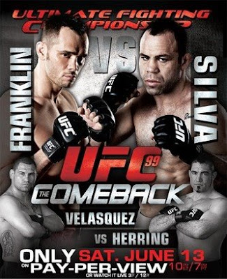 UFC 99 The Comeback live stream will be shown at Super TV 4 PC.