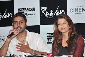 Aishwarya Rai and Abhishek Bachchan Ravaan promo