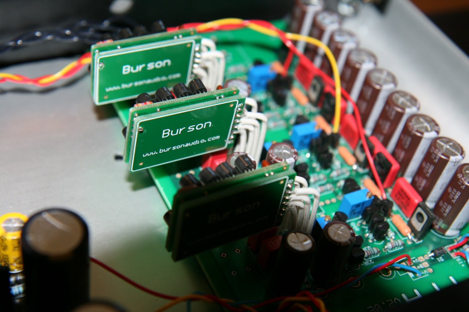 Hi end DIY Headphone Amp with Burson HD Audio Opamp Burson Audio