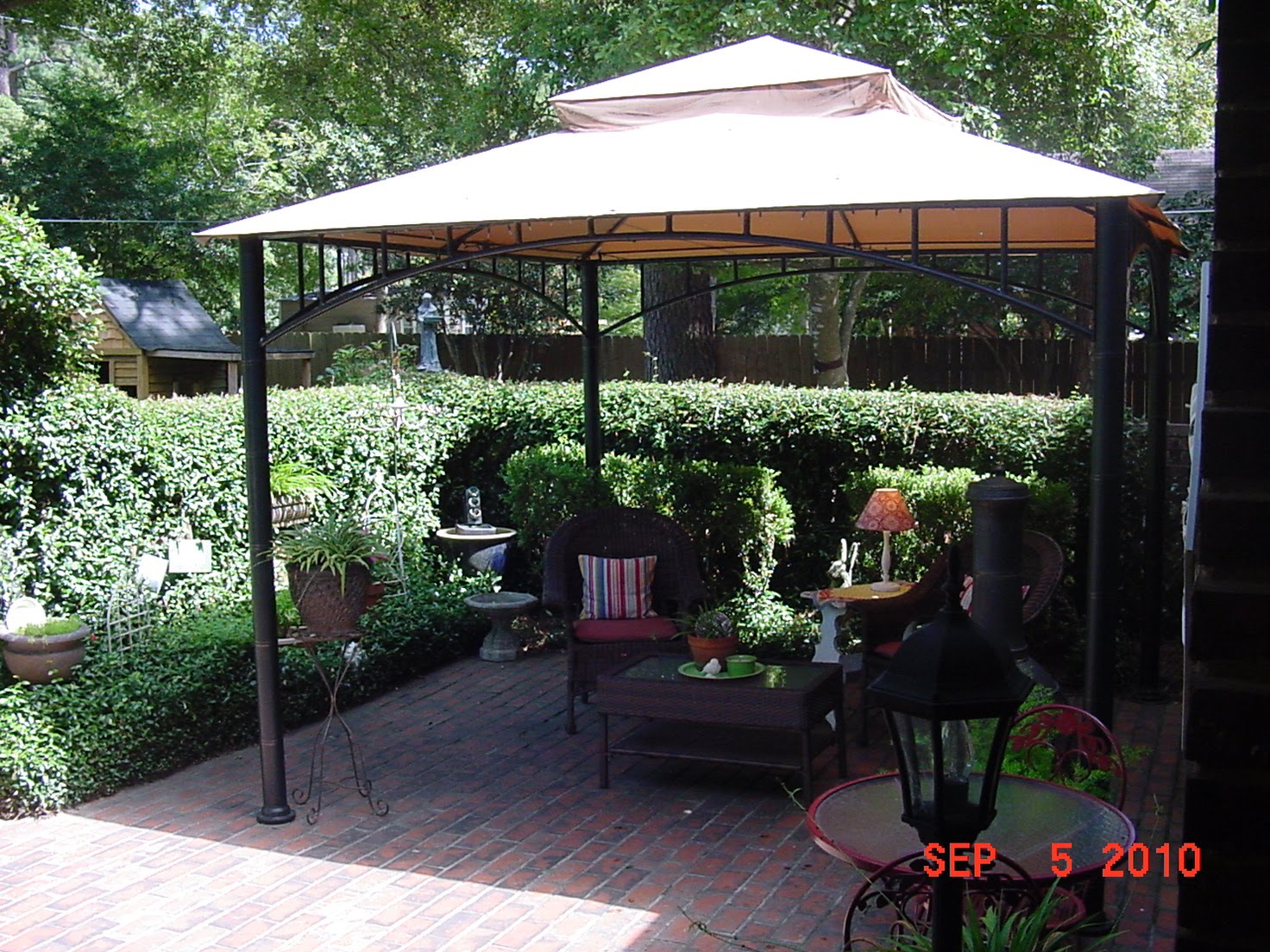 The Happy Homebody: My Patio Canopy