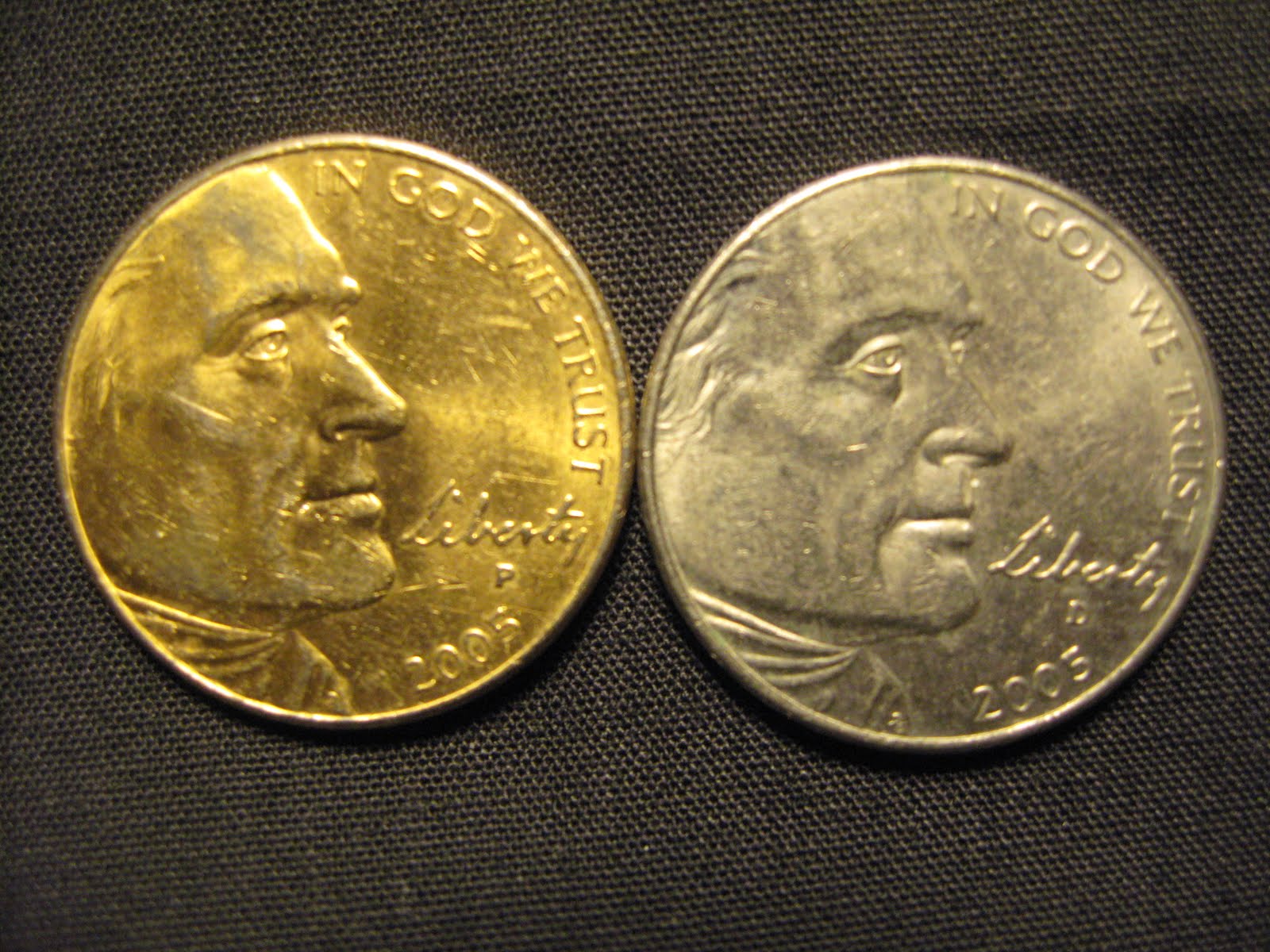 Brass colored nickel Coin Community Forum