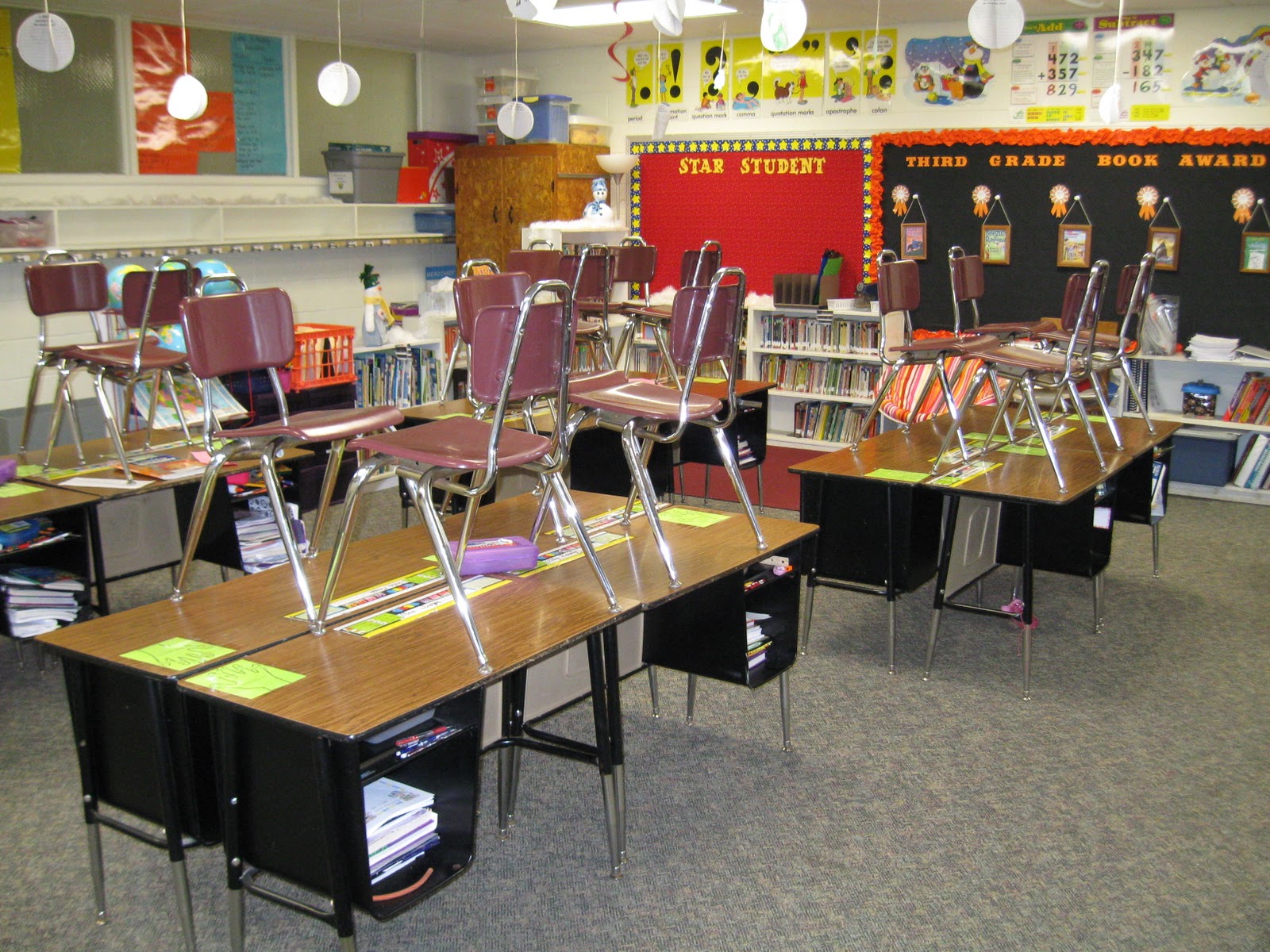Mrs. Simon's Class: New Classroom Arrangement!