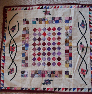 Small Quilt Ready to Hand Quilt
