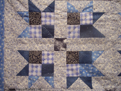 Little Boys Baby Quilt handmade and hand quilted