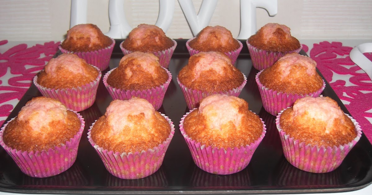 Annicake Rosa vaniljmuffins