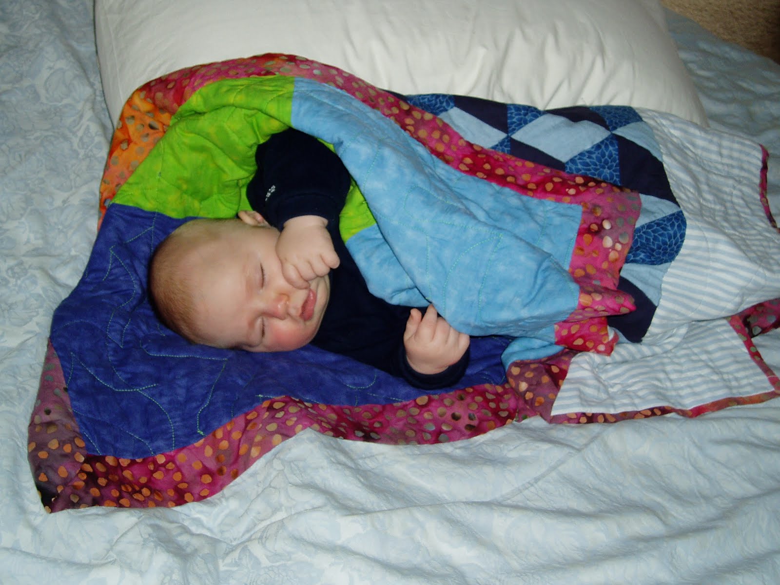 The Slightly Mad Quilt Lady Batting the oldfashioned way.