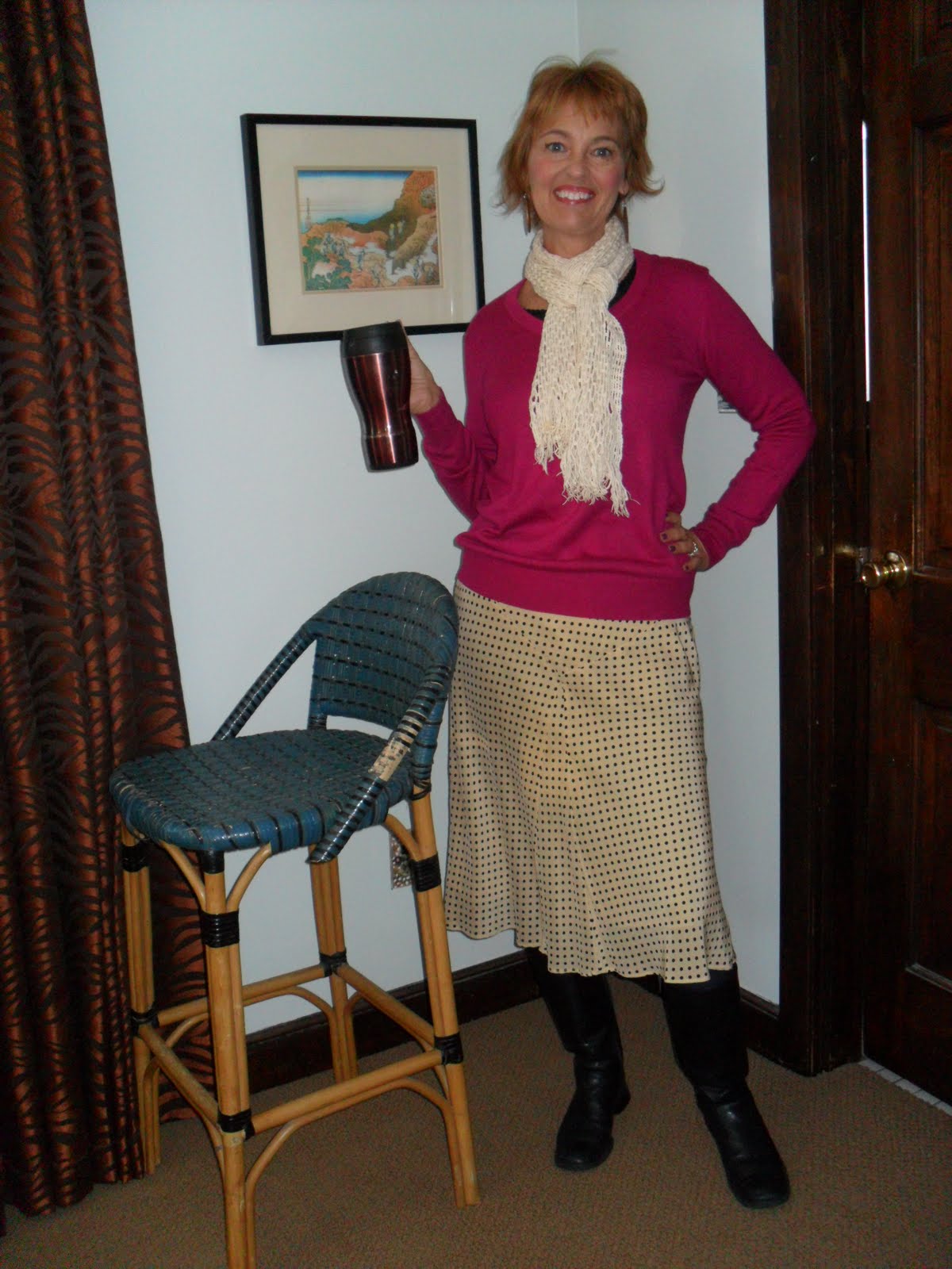 fashion over fifty Silk Bias Cut SkirtOh My!