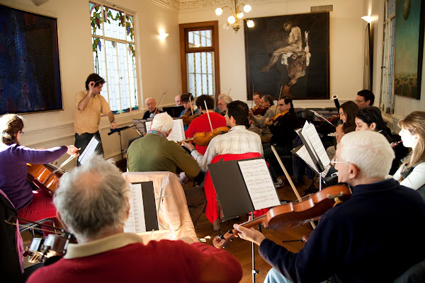 Visita de  la Orquesta Sinfónica  Ciudad de Buenos Aires en la Fundación