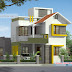 1500 square feet Kerala style villa plan