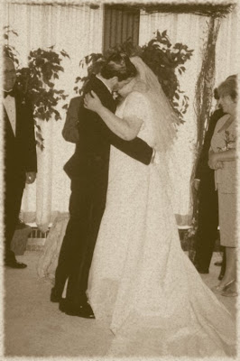 They still talk about that kiss wedding day