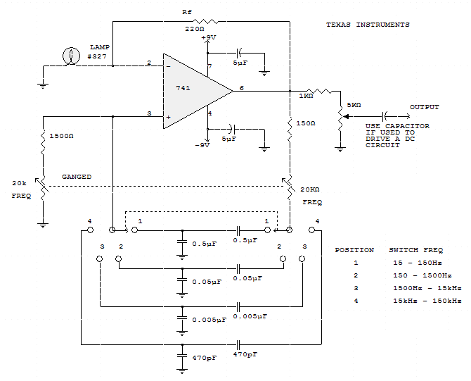 Electronic Circuits Collections Audio Oscillator