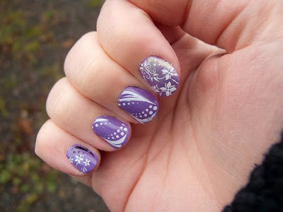 Beauty Flower Nails Art-3