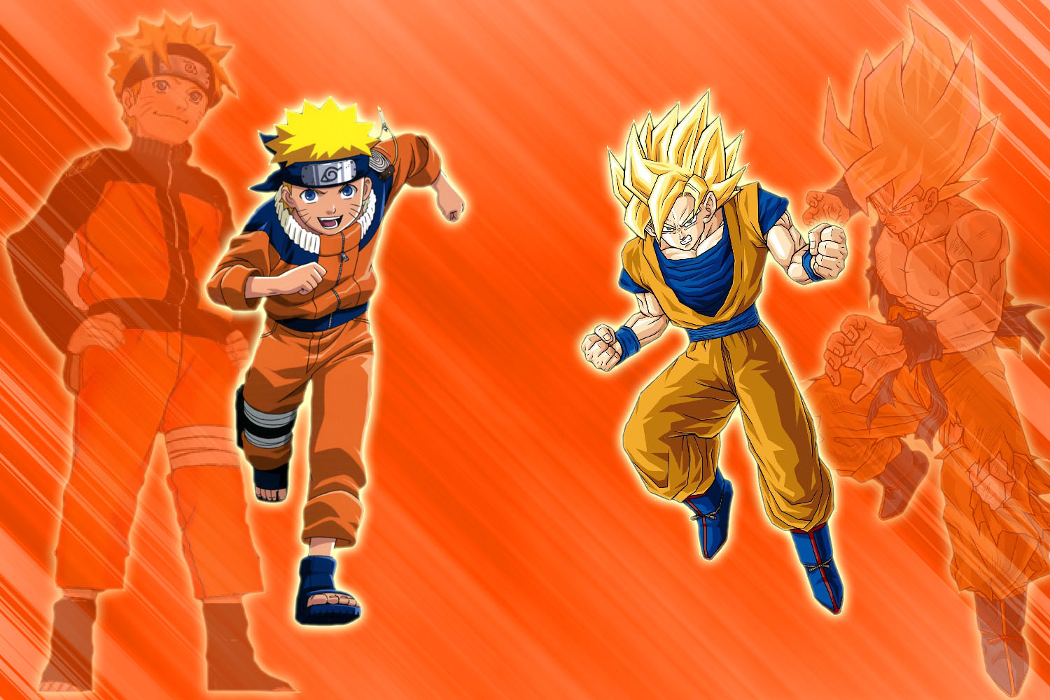Dragon+ball+z+vegeta+and+goku