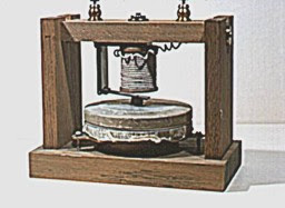 Modelo del primer teléfono de Bell